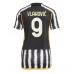 Günstige Juventus Dusan Vlahovic #9 Heim Fussballtrikot Damen 2023-24 Kurzarm